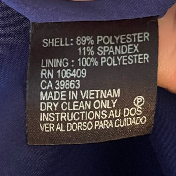 Tahari ASL Black and White Animal Print 3/4 Sleeve Sheath Dress 2 - Picture 11 of 11